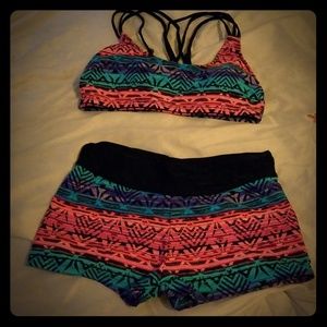 Boy short bikini set, never been worn